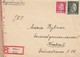 GG Ostland: Einschreiben Wilna Nach Krakau, Zensur - Besetzungen 1938-45