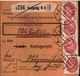 ! 1934 Paketkarte Deutsches Reich, Leipzig C4, Landgericht Nach Hohenmölsen, Dienstmarken - Briefe U. Dokumente