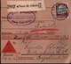 ! 1934 Nachnahme Paketkarte Deutsches Reich, Tanna Kreis Schleiz Nach Eilenburg - Storia Postale