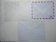 Marcophilie Lot 3 Enveloppes Lettres Oblitérations Timbres YOUGOSLAVIE  (2597) - Cartas & Documentos