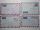 Marcophilie Lot 4 Enveloppes Lettres Oblitérations Timbres YOUGOSLAVIE  (2600) - Lettres & Documents