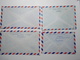 Marcophilie Lot 4 Enveloppes Lettres Oblitérations Timbres YOUGOSLAVIE  (2600) - Briefe U. Dokumente