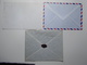 Marcophilie Lot 3 Enveloppes Lettres Oblitérations Timbres PORTUGAL (2601) - Lettres & Documents