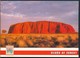 °°° 15787 - AUSTRALIA - ULURU AT SUNSET - 2002 With Stamps °°° - Uluru & The Olgas