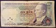 Turquie Turkey Turkiye 1970 10000 Livres Turques Turkish Pounds On Bin Turk Lirasi - Turkije