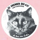 Sticker - DE VRIENDEN DER KAT Antwerpen - Ik Hou Van Katten - Stickers