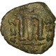 Monnaie, Constans II, Follis, 641-668 AD, Constantinople, TB+, Cuivre, Sear:1000 - Bizantine