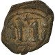 Monnaie, Constans II, Follis, 641-668 AD, Constantinople, TB+, Cuivre, Sear:1006 - Byzantines