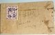 INDIA Idar Princely State One An Violet Used On Cover, Manuscript Cancel, Genuine 100% Inde - Idar