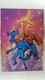 Poster Doble: Los 4 Fantasticos (Carlos Pachecho)- Spiderman (Campbell). Proviene De Marvel Poster Magazine Vo... - Andere & Zonder Classificatie