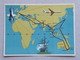 1962 Tour De L'Amitié De CARAVELLE 1er Biréacteur Commercial Sur Le Routes De L'Asie Et De L'Océanie Sud-Aviation Avion - 1946-....: Moderne