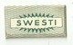 6314 "SWESTI-MADE IN SWEDEN-CHARCOAL STEEL-SAFETY RAZOR BLADE "-CONFEZIONE CON 1 LAMETTA - Lames De Rasoir