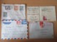 Delcampe - 51 Enveloppes Dont Nombreuses Depuis Ou Vers Diego-Suarez (Madagascar) + Divers Pays USA, Canada, Indochine... - Collections