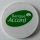 Jeton De Caddie - Banque ACCORD - En Plastique - - Jetons De Caddies