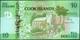 COOK ISLANDS - 10 Dollars Nd.(1992) {Ministry  Of Finance} UNC P.8 - Isole Cook