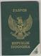 INDONESIA Passport 1988 INDONESIE Passeport - Reisepaß – Revenues/Fiscaux - Documenti Storici