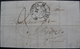 Lot FD/267 - LETTRE (LAC) SAINTES / 21 AÔUT 1840 / CàD Type 12 > ANGOULÊME > AIGRE / 22 AÔUT 1840 / CàD Type 11 - 1801-1848: Précurseurs XIX