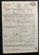 60198 - Lettre De Voiture Chemins De Fer Suisses Genève Pour Yverdon  12.11.1867 Timbre 10 Ct Loi Du 01.02.1865 - Chemin De Fer