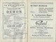 OOSTENDE * TONEEL SCHOUWBURG  * 1927 *  * RECLAMES  BRASSERIE - BIEREN - HOTELS ..*  ZIE ENKELE SCAN18 PP * 21.5 X 14 CM - Programmes