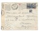 (C04) - Y&T N° 490 - LETTRE CENSURE ALLEMANDE PARIS 122 PTE MONTMARTRE => BELGIQUE 1941 - TARIF 1-20 GRS DU 01/01/1940 - Lettres & Documents