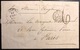 Martinique Lettre Du Francois Pour Nantes 1860 Taxée, Dateur De Fort De France + Manuscrit Du Passage Au Lamentin RR - Cartas & Documentos