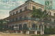 Barbados B.W.I. Marine Hotel Stamped  To Montevideo Uruguay , Cave Shepherd  Postcard Club Globus Some Defects - Barbades
