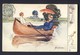 Man Rowing FAIRY Boat, Woman Holding Parasol - A Lover Of Labour - L. Thackeray Artist - Tuck Oilette River Humour #9035 - Humour