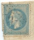 N°29 BLEU NAPOLEON SUR LETTRE / AMBERT POUR NIMES / 1870 - 1849-1876: Classic Period