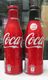 AC - COCA COLA ORIGINAL & SUGARLESS TASTE 2019  ALUMINUM EMPTY BOTTLES & CROWN CAPS - Botellas