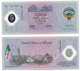 CENTRAL BANK OF KUWAIT // 2 X ONE DINAR // POLYMER // UNC - Kuwait