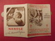 Carnet De Timbres Antituberculeux 1954. Pub Nestlé Gibbs. Tuberculose Anti-tuberculeux. - Antituberculeux