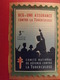 Grand Timbre Affiche Anti-tuberculeux Pour Auto, Vitrine, Voiture 1962-63. 3 Fr.  Tuberculose Antituberculeux - Antituberculeux