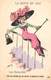 Illustrateur      Roberty       Mode.1910   Chapeau. Les Entravées Descendre Un Escalier     (voir Scan) - Other & Unclassified