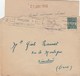 TIMBRE DE FRANCHISE MILITAIRE FM N°11 SUR LAC HOPITAL MILITAIRE VILLEMIN PARIS 28/1/48 FLAMME POUR REMALARD - Militaria