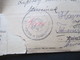 Ungarn 1936 Beleg Mit 4 Nachporto Marken Budapest / Hajmasker Tabor Und X Stempel Nachgebühr! - Impuestos