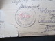 Ungarn 1936 Beleg Mit 4 Nachporto Marken Budapest / Hajmasker Tabor Und X Stempel Nachgebühr! - Strafport