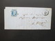 Griechenland 1863 Hermeskopf Nr. 20 ?? EF Brief Mit Inhalt! Tripolis - Cartas & Documentos