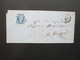 Griechenland 1863 Hermeskopf Nr. 20 ?? EF Brief Mit Inhalt! Tripolis - Storia Postale