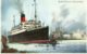 UNITED KINGDON - Artcard Of Steamship RMS  SAMARIA - Good Cunard Line Agency Address Of Rear - Steamers