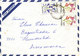 Argentina Air Mail Cover Sent To Denmark 7-8-1983 Topic Stamps FLOWERS And Other Stamps On The Backside Of The Cover) - Lettres & Documents