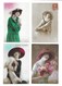 Femmes Lot 40 Cpa Femmes Avec Chapeaux - 5 - 99 Cartes