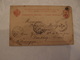 CPA Entier Postal De Wladiwostock Russie à Sarrebourg En Passant Par Le Japon En 1899 Voir Oblitérations - Russie