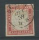 1859-SARDEGNA-40 C.RARE COLOUR-USED-SIGNED-LUXE !! - Sardegna