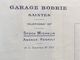Dossier Concernant L'auto Automobile Voiture Garage Assurance Etc...  Saintes Charente Maritime - 1900 – 1949