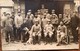 Carte Photo, Groupe De Soldats Avec Chiens, Ancre Sur Képis,19 ème Régiment Sur Col,un Soldat Avec Marteau, Atelier? - Reggimenti