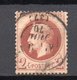 - France N° 26B Oblitéré CAD - 2 C. Rouge-brun Napoléon III Lauré 1870, Type II - Cote 50 EUR - - 1863-1870 Napoléon III Lauré