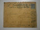 Paris Départ, Rare Double H/V Flamme Drapeau RF Du 26 Dec 1898 Sur Sage 15 Centimes Bleu. Enveloppe : état Voir Photos - Mechanical Postmarks (Advertisement)