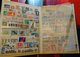 Delcampe - Lot With World Stamps In 12 Albums - Alla Rinfusa (min 1000 Francobolli)