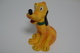 PIEPER POUET SQUEAKY: WALT DISNEY PLUTO  - L=18 - Rubber - Vinyl -1960's - Schtroumpfs