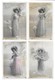 Delcampe - Fantaisies Lot De 200 CPA Femmes,Hommes,Couples, Enfants Avec Parapluies - 100 - 499 Postales